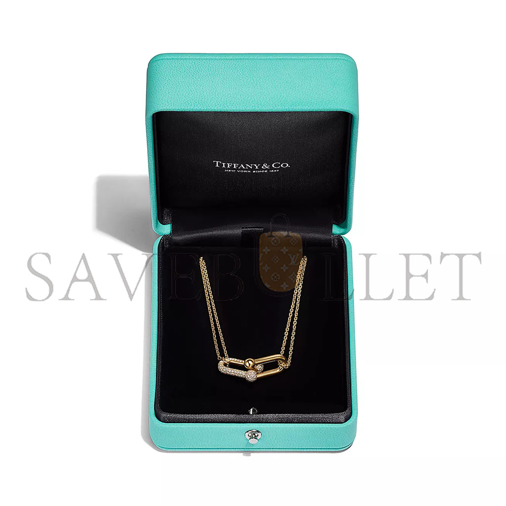 TIFFANY HARDWEAR LARGE DOUBLE LINK PENDANT 70353075